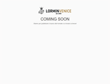Tablet Screenshot of lorminvenezia.com